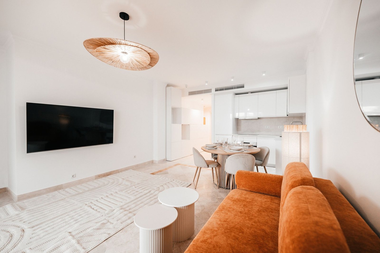 Salón con zona de estar