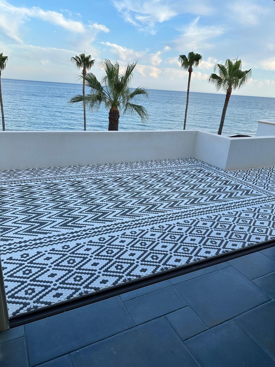 Terraza con vistas al mar